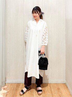 愛さん(レディース・165cm)の夏コーディネート