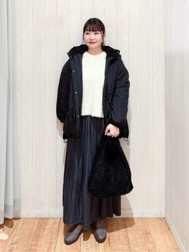 愛さん(レディース・165cm)の冬コーディネート