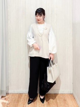 愛さん(レディース・165cm)の冬コーディネート