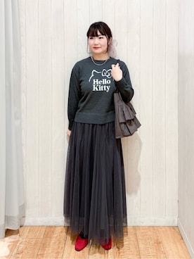 愛さん(レディース・165cm)の冬コーディネート