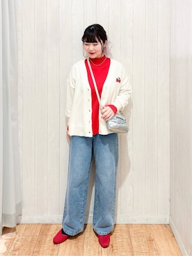 愛さん(レディース・165cm)の冬コーディネート