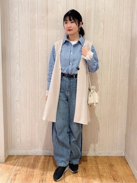 愛さん(レディース・165cm)の春コーディネート