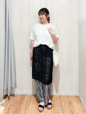 愛さん(レディース・165cm)の夏コーディネート
