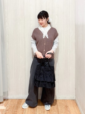 愛さん(レディース・165cm)の春コーディネート