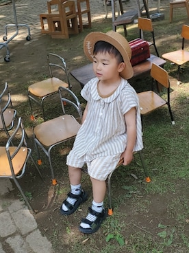 愛さん（キッズ・110cm）の夏コーディネート
