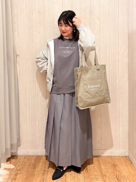 愛さん(レディース・165cm)の冬コーディネート