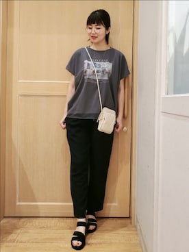 愛さん（レディース・165cm）の夏コーディネート