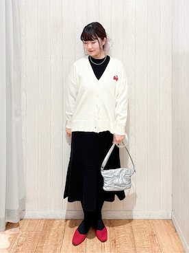 愛さん（レディース・165cm）の冬コーディネート