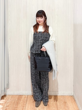 愛さん（レディース・165cm）の冬コーディネート