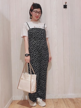 愛さん（レディース・164cm）の夏コーディネート