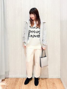 愛さん（レディース・165cm）の冬コーディネート