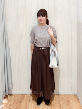 愛さん(レディース・165cm)の秋コーディネート