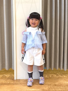 愛さん(キッズ・102cm)の夏コーディネート