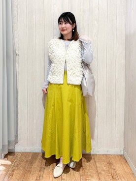 愛さん（レディース・165cm）の春コーディネート