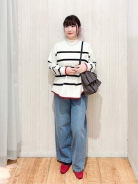愛さん（レディース・165cm）の冬コーディネート