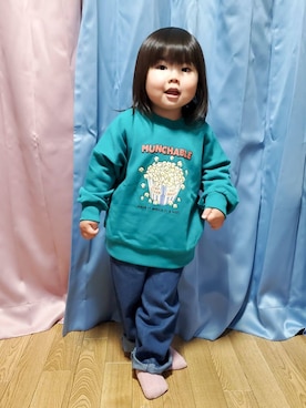 愛さん（キッズ・92cm）の冬コーディネート