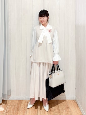 愛さん（レディース・165cm）の冬コーディネート