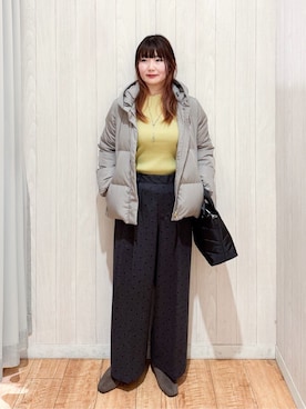 愛さん(レディース・165cm)の冬コーディネート