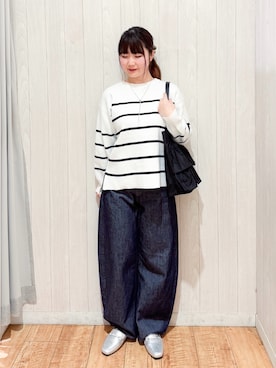 愛さん（レディース・165cm）の冬コーディネート