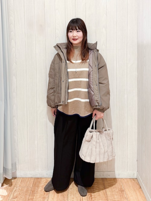 セール】【撥水/あったか】たっぷり着られる 中綿モンスターショート