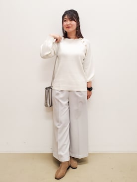 愛さん（レディース・165cm）の冬コーディネート