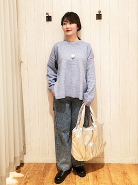 愛さん（レディース・165cm）の冬コーディネート