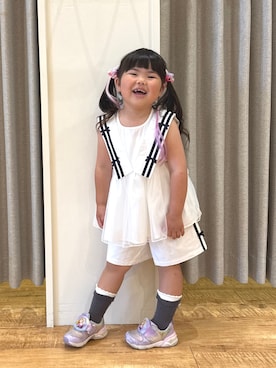 愛さん(キッズ・102cm)の夏コーディネート