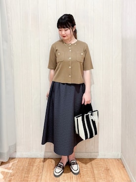 愛さん(レディース・165cm)の春コーディネート