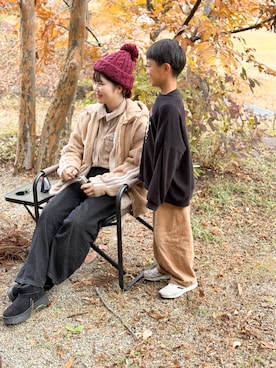 愛さん（レディース・165cm）の秋コーディネート