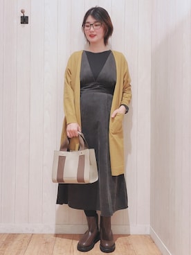 愛さん(レディース・164cm)の秋コーディネート