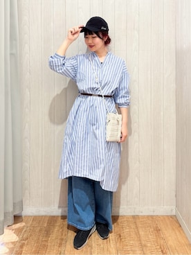 愛さん（レディース・165cm）の春コーディネート