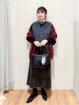 愛さん（レディース・165cm）の秋コーディネート