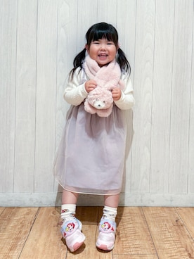 Maaaaachanさん（キッズ・100cm）の冬コーディネート