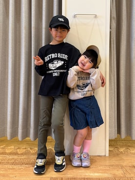 愛さん（キッズ・126cm）の春コーディネート