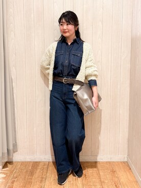 愛さん（レディース・165cm）の春コーディネート