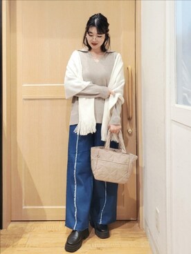 愛さん（レディース・165cm）の秋コーディネート