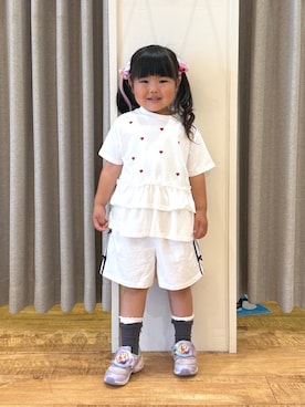 愛さん(キッズ・102cm)の夏コーディネート