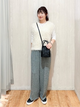 愛さん（レディース・165cm）の秋コーディネート