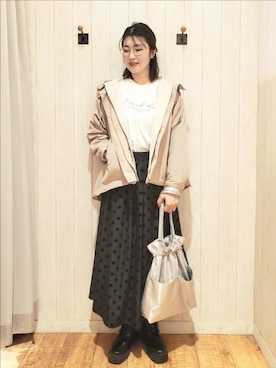 愛さん（レディース・165cm）の秋コーディネート