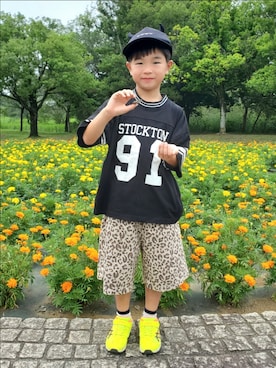 Maaaaachanさん（骨格ストレート・キッズ・126cm）の夏コーディネート