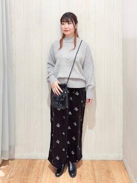 愛さん（レディース・165cm）の冬コーディネート