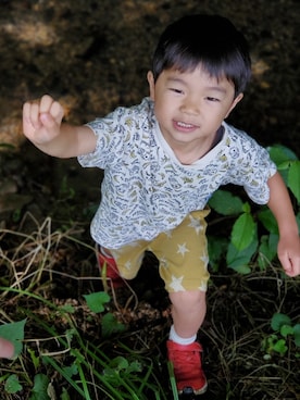 「NIKE（ナイキ）のアイテム」を使った、Maaaaachanさん（キッズ・110cm）の夏コーディネート
