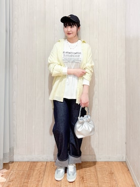 愛さん（レディース・165cm）の春コーディネート