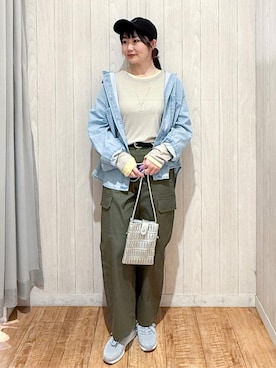 愛さん(レディース・165cm)の春コーディネート