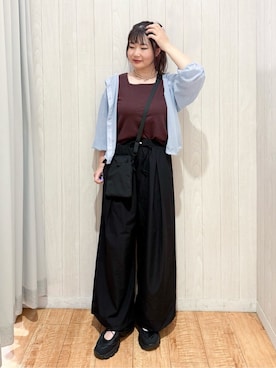 愛さん（レディース・165cm）の秋コーディネート