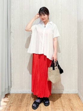愛さん(レディース・165cm)の夏コーディネート