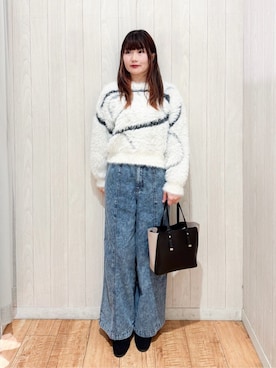 愛さん(レディース・165cm)の冬コーディネート