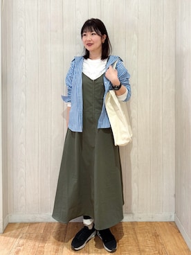 愛さん（レディース・165cm）の春コーディネート