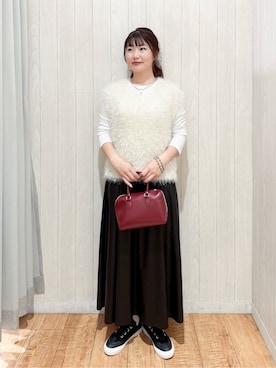 愛さん（レディース・165cm）の秋コーディネート