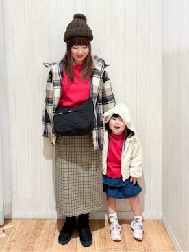 愛さん(レディース・165cm)の冬コーディネート